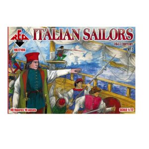 RED BOX 1/72 - Italian Sailors, 16-17th century set 2