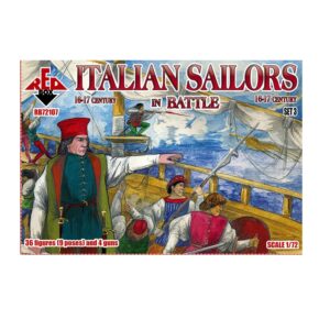 RED BOX 1/72 - Italian Sailors, 16-17th century set 3